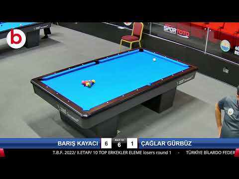 BARIŞ KAYACI & ÇAĞLAR GÜRBÜZ Bilardo Maçı - 