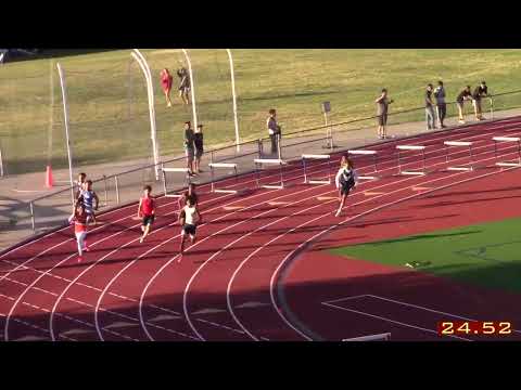 2023 CIF SJS Masters   Boys 300m Hurdles   HD 1080p