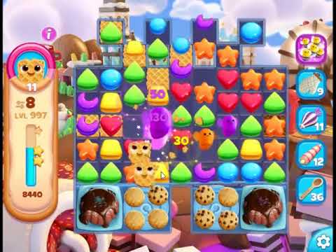 Cookie Jam Blast Level 997 - NO BOOSTERS 🍪 | SKILLGAMING ✔️