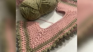 how to make tunisian crochet sweater #top to bottom #tutorialforbeginner #crochetknitting #