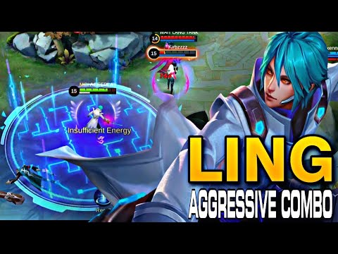LING ULTRA FAST HAND GAMEPLAY | INSANE SPEED COMBO BEST BUILD 2021 | ACEEE gaming