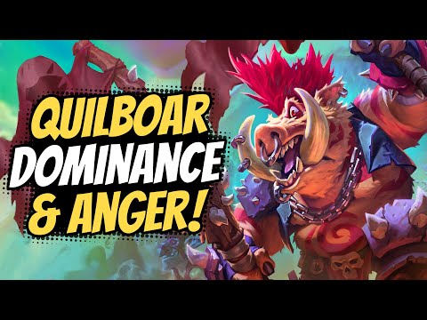 Quilboars are totally broken (and totally frustrating) | Hearthstone