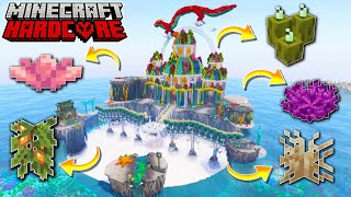 Building a Coral Farm in my Hardcore Minecraft Forever World