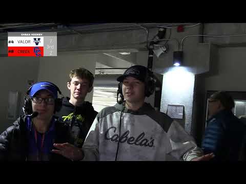 LIVE - Cherry Creek Hockey vs. Valor Christian