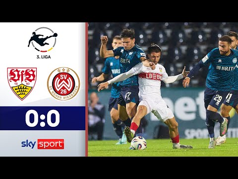 Belohnung bleibt aus: Schwaben verpassen Sieg | VfB Stuttgart II - SV Wehen-Wiesbaden | Highlights
