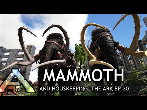 Mammoth Tame Ark Survival Evolved - The Ark EP 20
