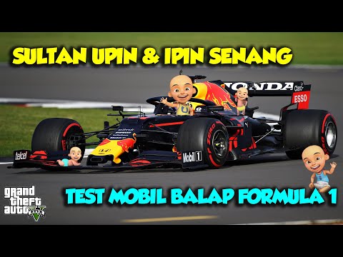 SULTAN UPIN IPIN BELI MOBIL FORMULA 1 JUARA DUNIA TERKENCANG DUNIA - GTA V MOD UPIN & IPIN SPESIAL