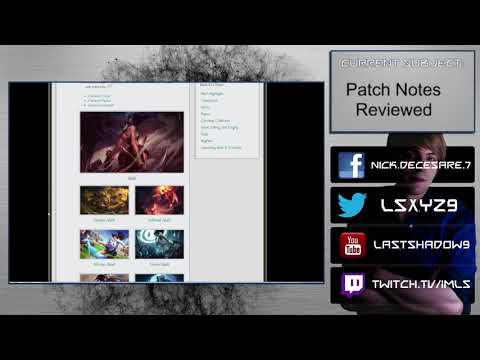 Patch Rundown Problems - League patchs feel like a dead bedroom