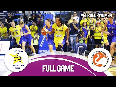 Maccabi Bnot (ISR) v VBW CEKK Ceglèd (HUN) - Full Game - EuroCup Women 2016/17