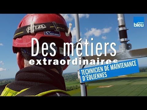 Métiers extraordinaires : technicien d'éoliennes