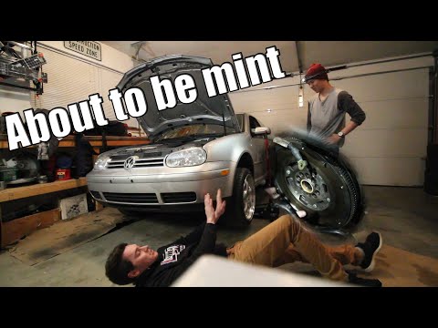 Replacing the Clutch and Flywheel on my 24V VR6 - GTI VR6 Build