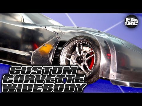 Custom RC Drift Car Body Build!!! | Part 1 Custom Widebody Kit