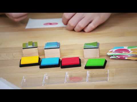 Ink It Gioco Di Società Cooperativo – Edizioni Bankiiiz – Gioco Di Timbri E Creatività Per 2-8 Giocatori, Dai 7 Anni