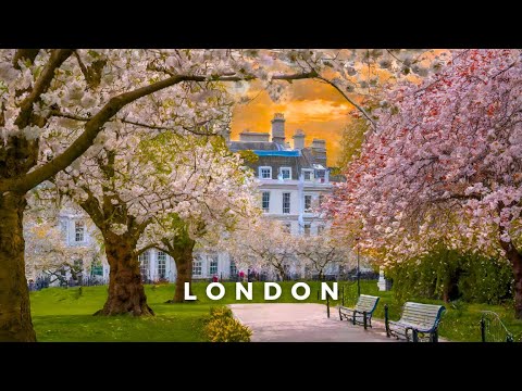 Spring is here in London 🌸 | Cherry Blossom at Swiss Cottage | London Walking Tour