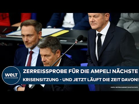 Video Thumbnail: DEUTSCHLAND: Ampel-Desaster! Zerreißprobe! Nächste Krisensitzung - und jetzt läuft die Zeit davon!