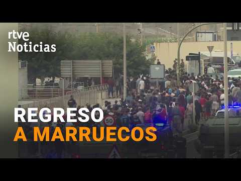 Ceuta estabiliza la frontera: 48.300 migrantes regresan a Marruecos | RTVE Noticias