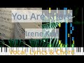 🎹Chord & Lyrics, You Are There, Irene Kral, Synthesia Piano