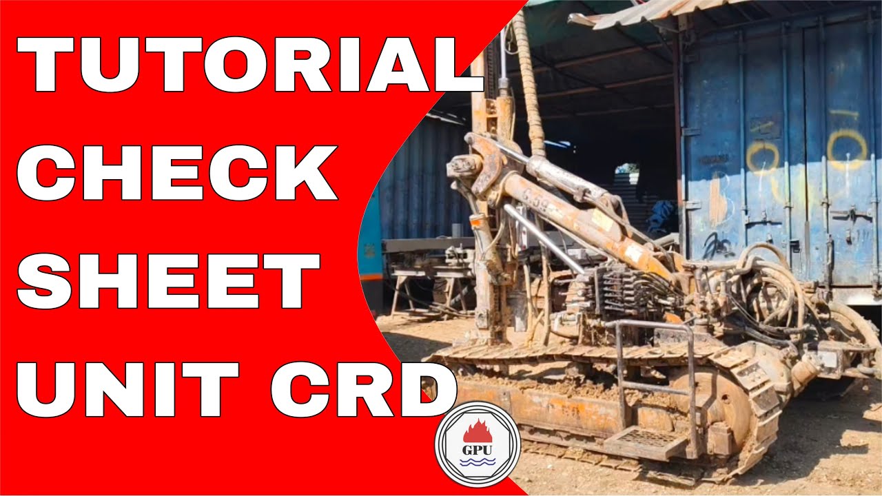 TUTORIAL CHECKSHEET UNIT CRD PCR200