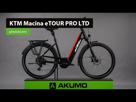 Elektrokolo KTM Macina eTOUR PRO LTD - trekové elektrokolo