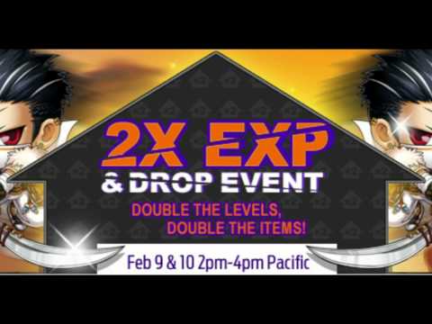BBrad: Maplestory Double XP! - 2/8/2013