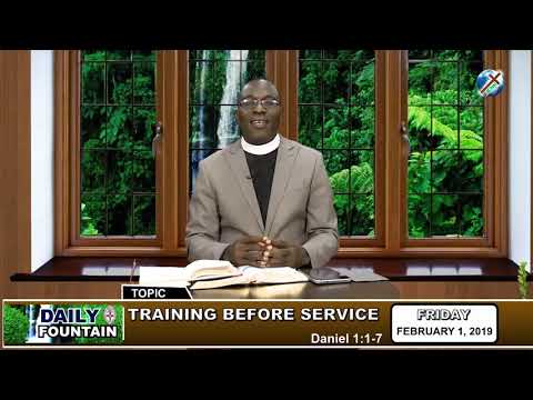 DAILY FOUNTAIN OF FEBRUARY 1, 2019 - VEN. OKECHUKWU CHUKWUJEKWU