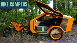 10 Cozy BIKE CAMPERs | Micro Mobile Homes For Camping