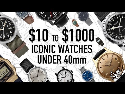 10 Best Iconic Watches For Men With Smaller Wrists 2019: $10 to $1000