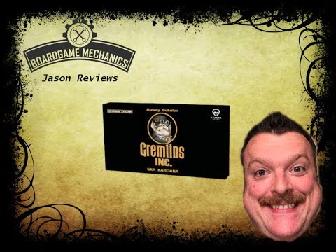 Gremlins Inc Review - with Jason from The Boardgame Mechanics 