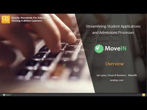 MoveIN for Applications and Admissions