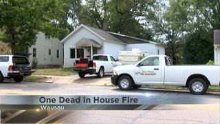 One Dead in Wausau House Fire