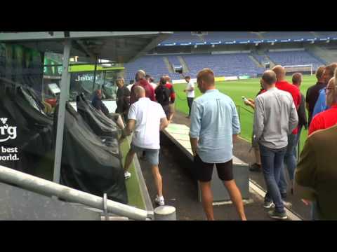 A visit to Brøndby Stadium