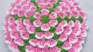 woolen rumal design crochet thalpos crosia design 