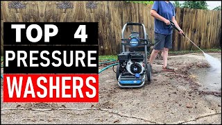 Top 4 Best Pressure Washers in 2026