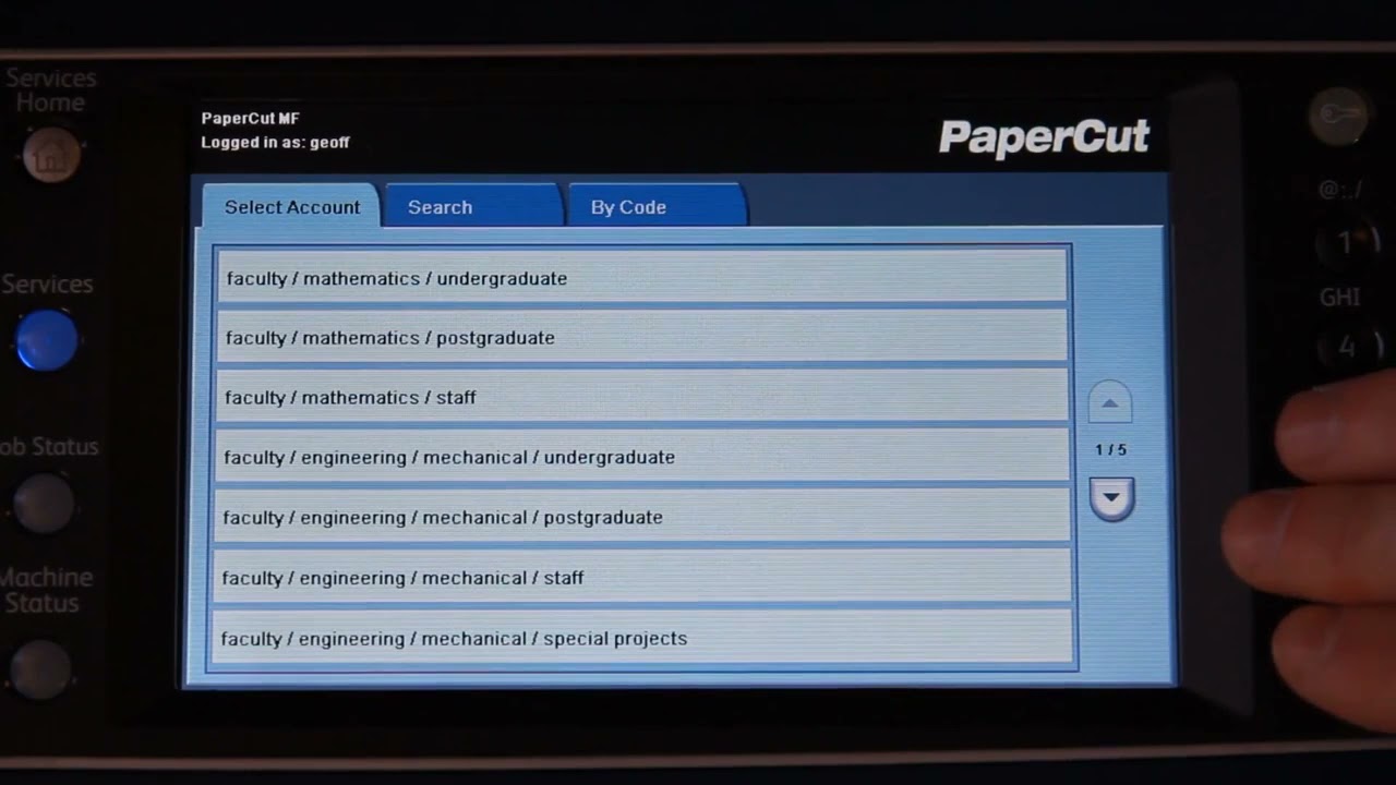 Papercut MF - Xerox Device