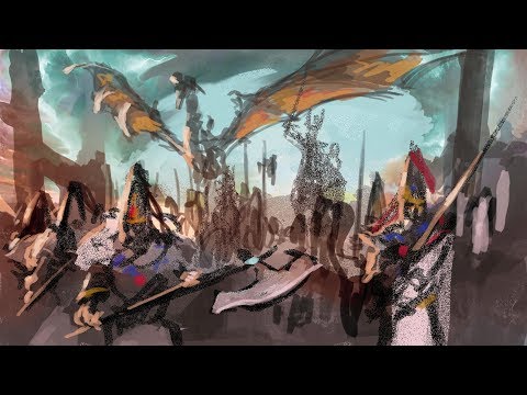 High Elves VS Greenskins (Green Strength VS Elven Speed! *Super Close battle!*)//Total War Warhamm