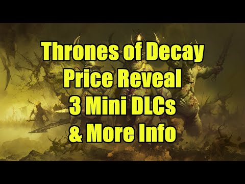 NEWS - Thrones of Decay Price Reveal - Mini DLCs & More Info - Total War Warhammer 3 - New DLC