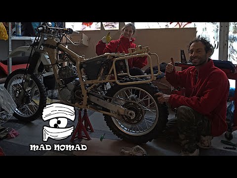 Honda XR 250 rebuilding - mad nomad