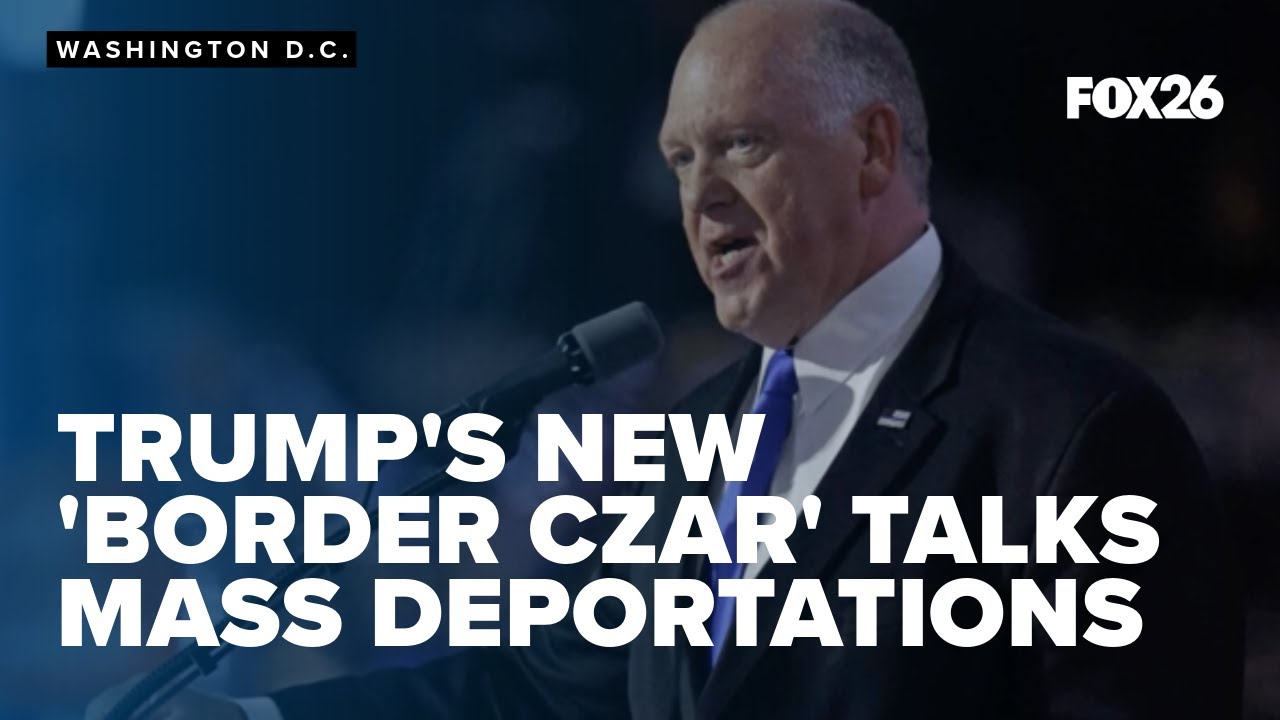 Trump's new 'border czar' speaks on possibility of mass deportations