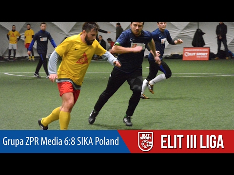 Grupa ZPR Media 6:8 SIKA Poland - ELIT III Liga ZIMA 2017