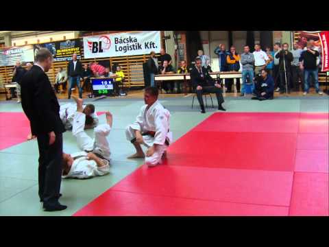 Junior Magyar Bajnokság 66 kg. Scheib Ákos Végvári Martin