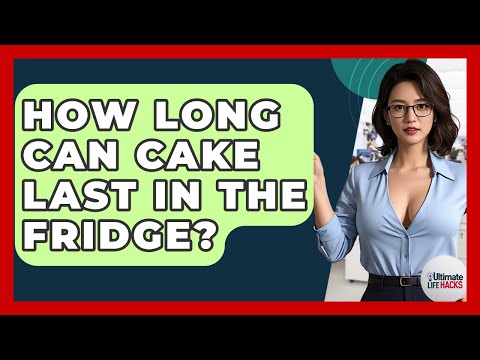 How Long Can Cake Last In The Fridge? - Ultimate Life Hacks