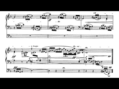 J. S. Bach/M. Reger - Toccata in D Minor BWV 913, transcribed for organ