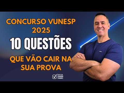 Concurso Escrevente TJ-SP: As 10 questões de matemática da Vunesp que vão cair na prova.