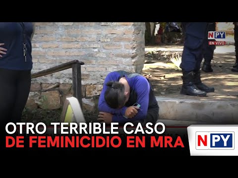 Otro terrible caso de feminicidio en Mariano Roque Alonso