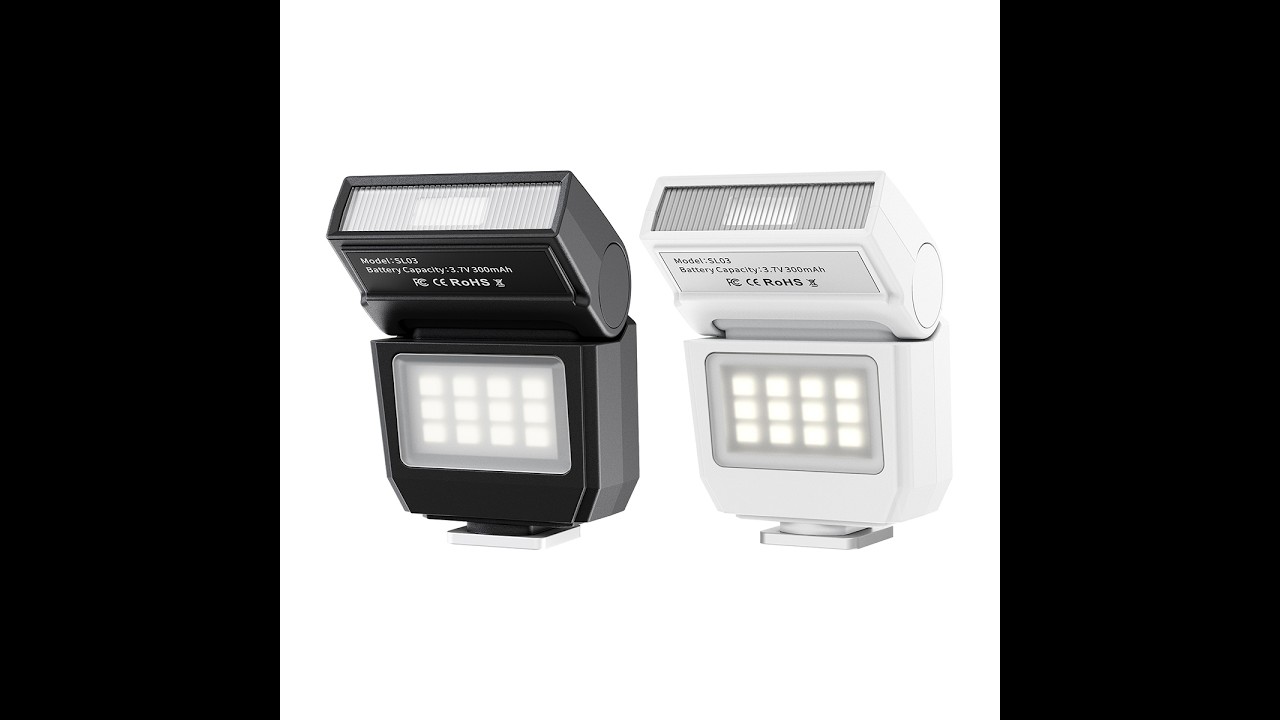 Ulanzi Blitzgerät SL03-BK Schwarz