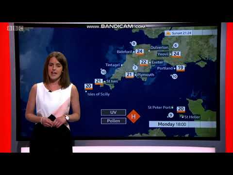 Alex Osbourne Spotlight lunchtime weather July 15th 2019 - 60 fps Better Quality