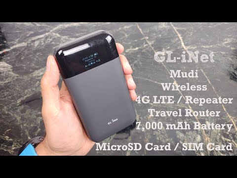 How-To Setup Gl.iNet Mudi 4G LTE Wireless Travel Router Review