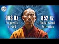 963 Hz Frequency Of God 852 Hz Pineal Gland Activation Open Your Third Eye Spiritual Awakening