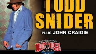 Todd Snider Iron Horse Music Hall Northampton, MA 2015 06 23