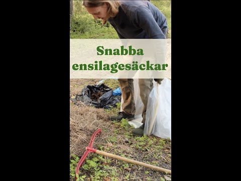 Snabba ensilagesäckar - Trädgårdshacks med GardenR